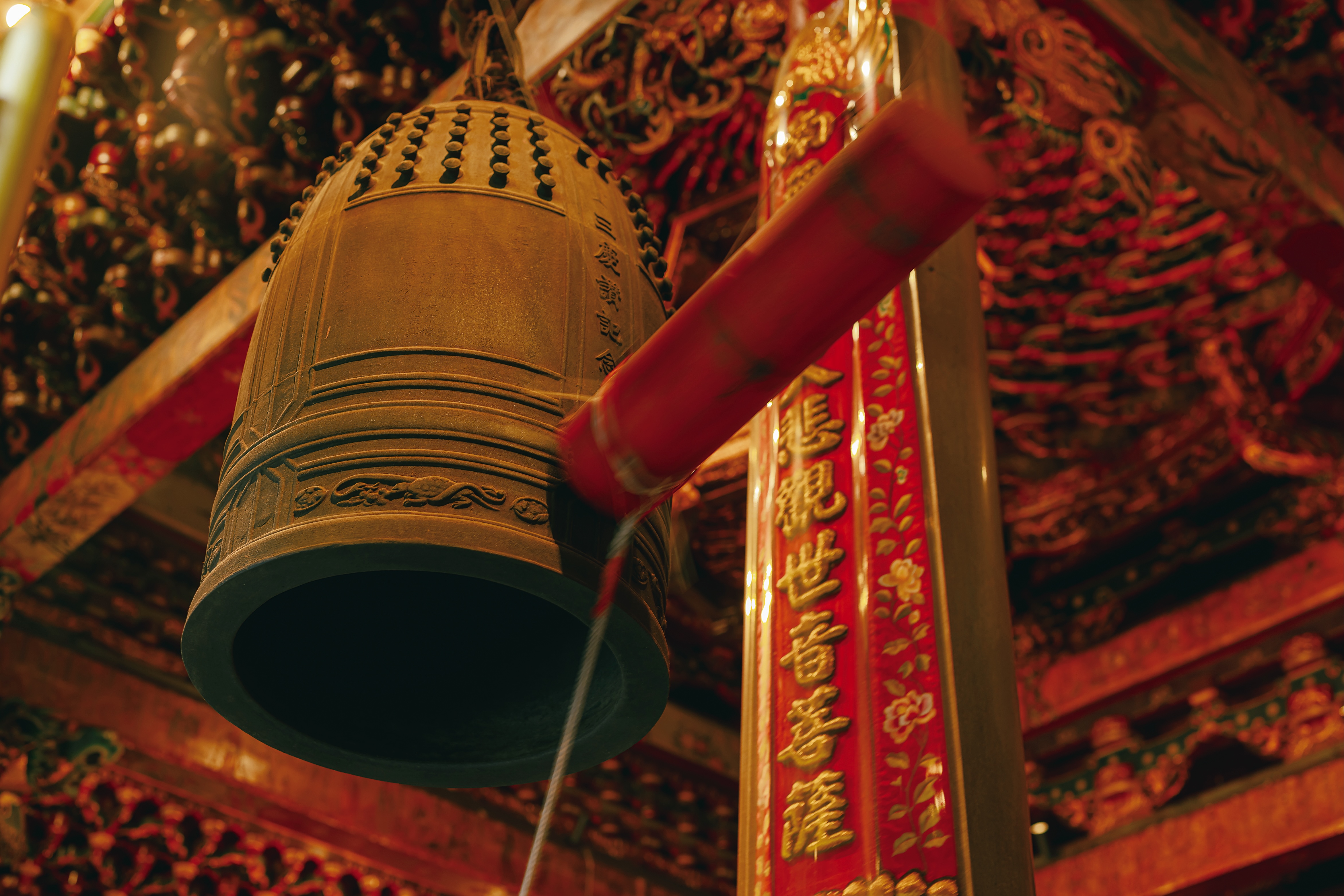 艋舺龍山寺的鐘